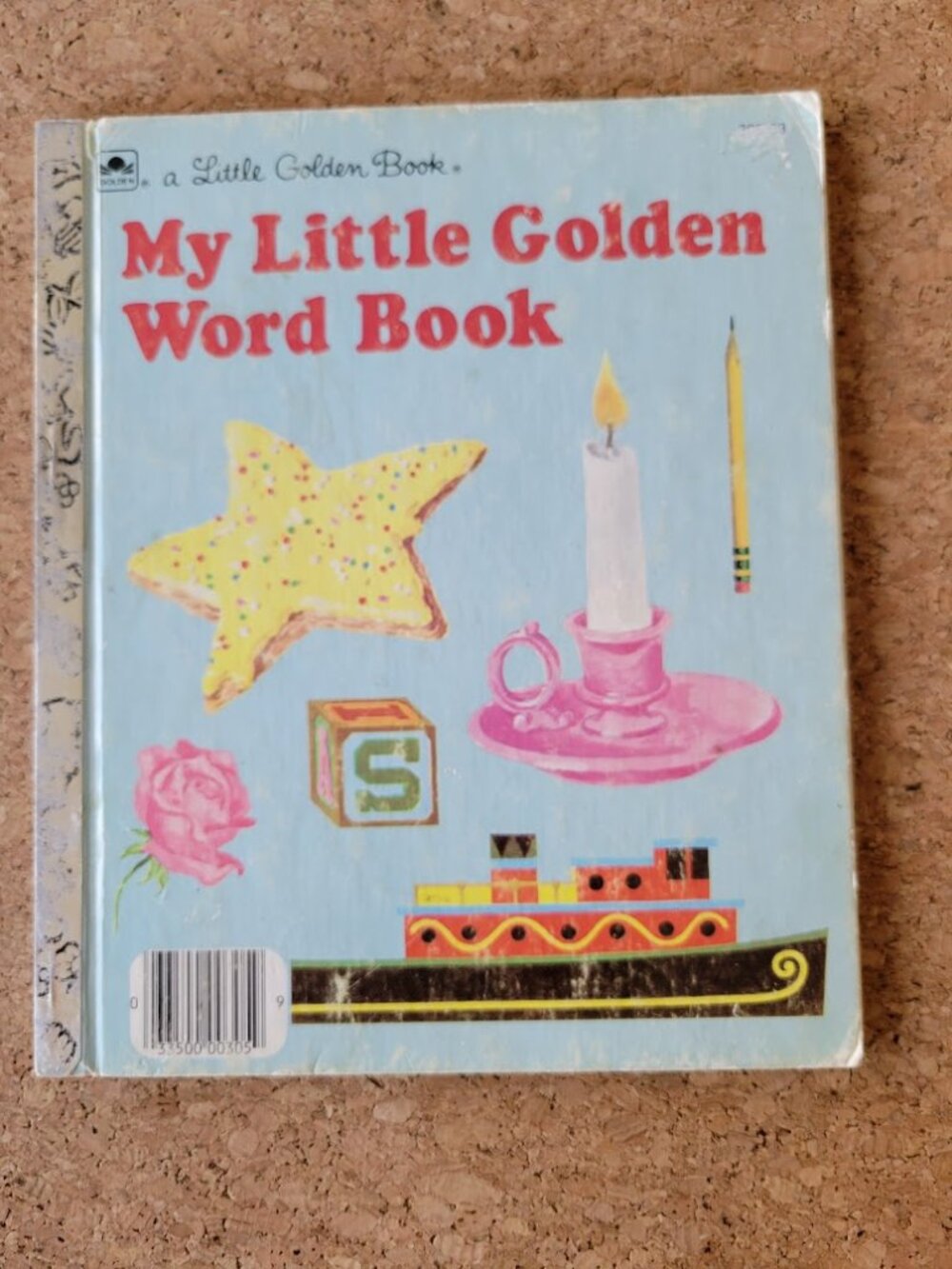 Vintage Little Golden Book My Little Golden Word Book 1968